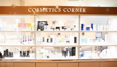 化粧品コーナー